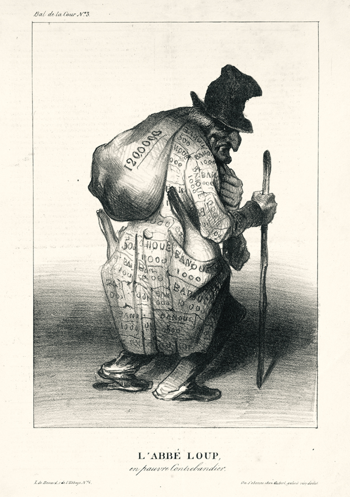  奥诺雷·杜米埃 Honore Daumier ——拉韦路易走私犯罪分子